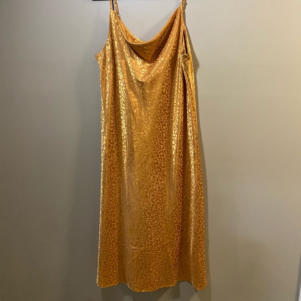 Gold Slip Dress